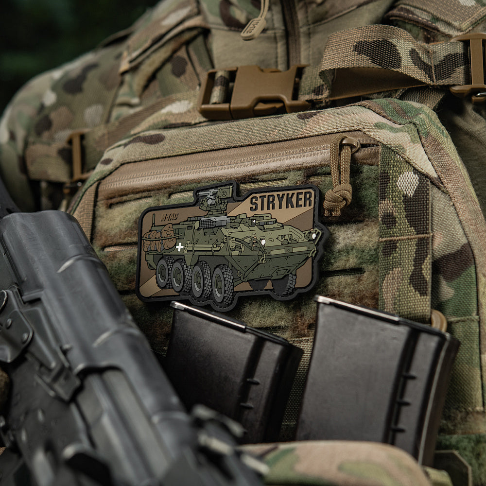 Patch Stryker PVC 3D M-Tac cu prindere velcro