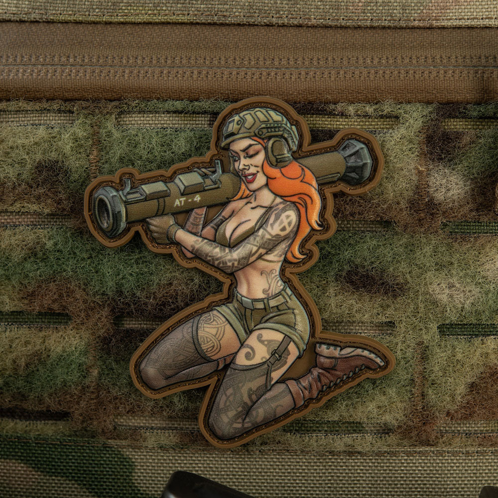 Patch tactic Tactical Girl #10 PVC Skandinavik M-Tac