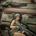 Patch tactic Tactical Girl #2 PVC M-Tac