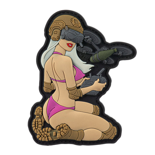 Patch Tactical Girl #6 PVC M-Tac