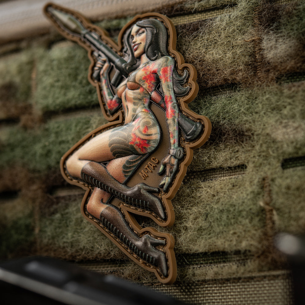 Patch tactic Tactical Girl #9 RPG PVC M-Tac