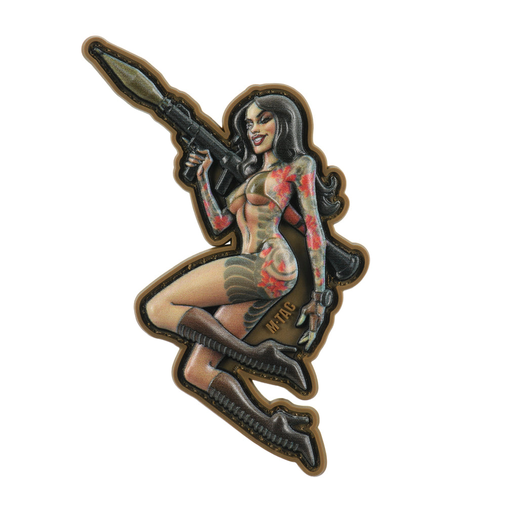 Patch tactic Tactical Girl #9 RPG PVC M-Tac