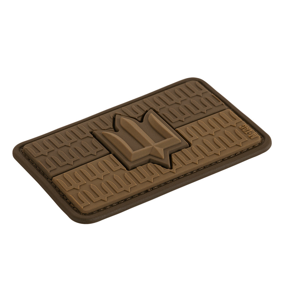 Patch drapel Ucraina cu tridentul ZSU M-Tac PVC 3D