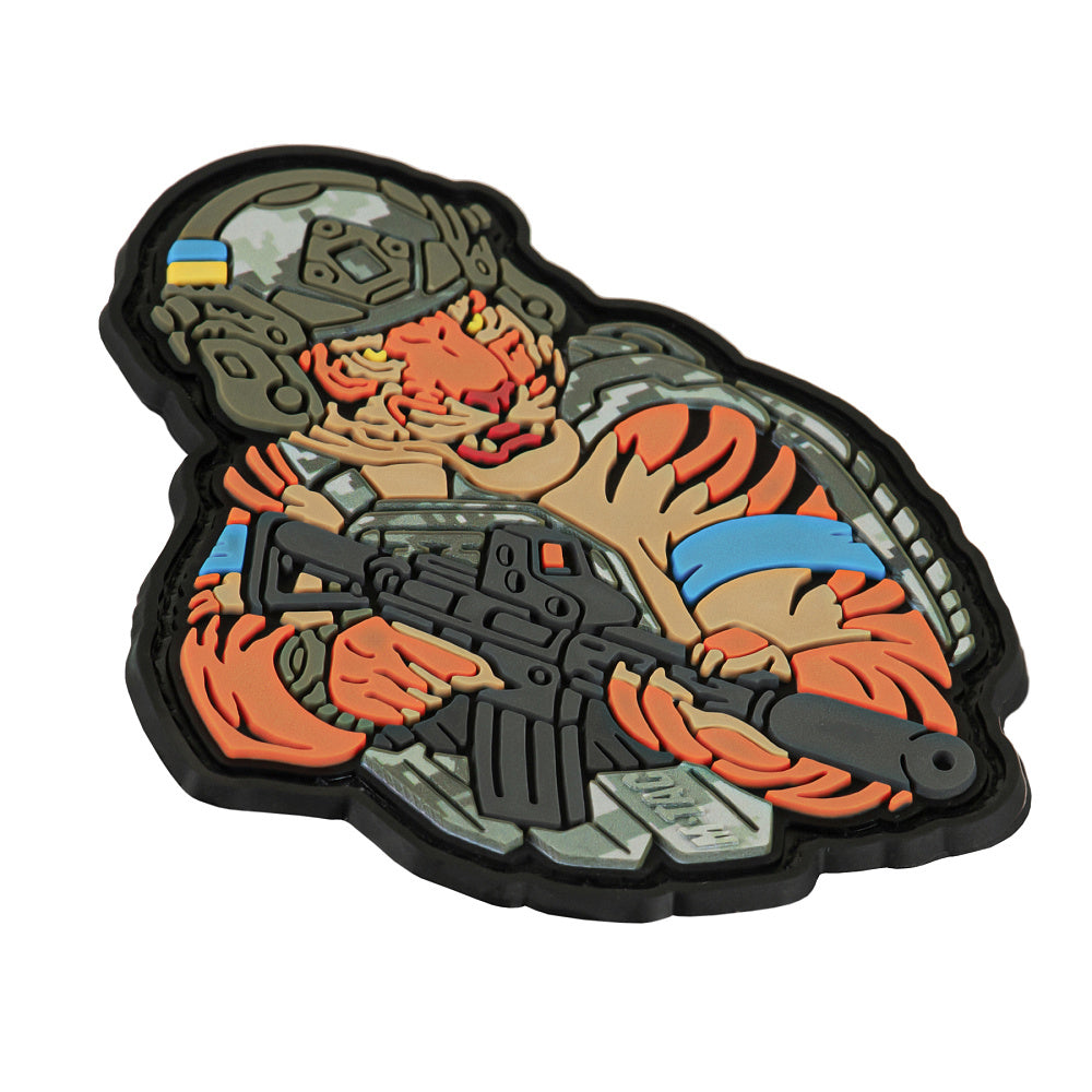 Patch Tiger Blue tape PVC M-Tac