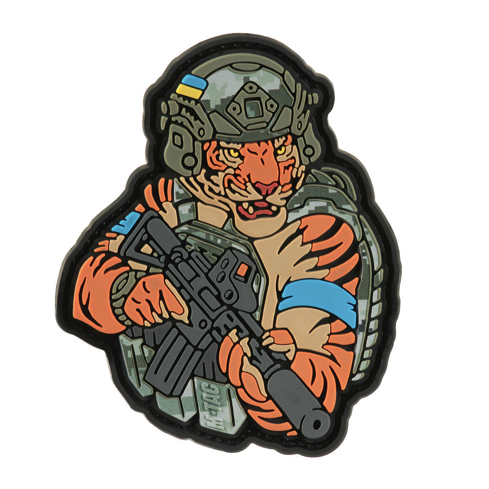 Patch Tiger Blue tape PVC M-Tac