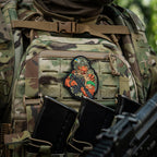 Patch Tiger Green PVC 3D cu Velcro M-Tac