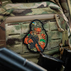 Patch Tiger Green PVC 3D cu Velcro M-Tac