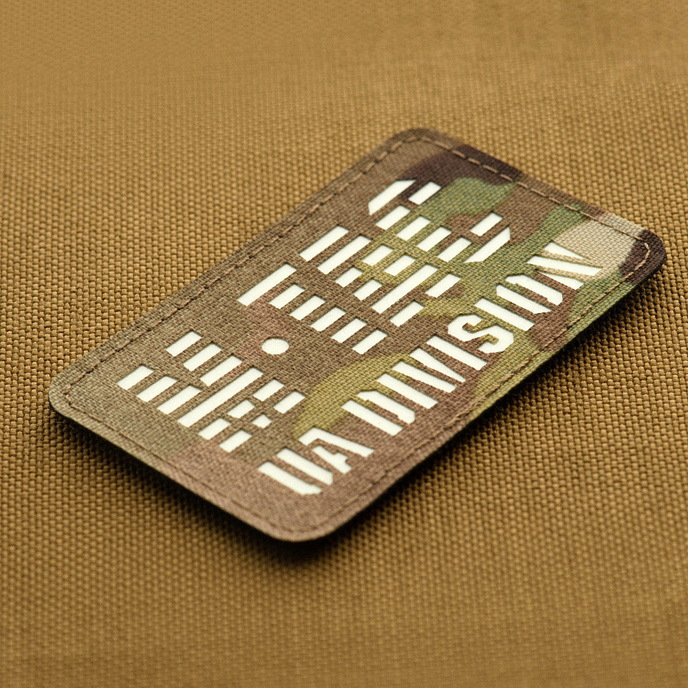 Patch UA Division Laser Cut GID M-Tac