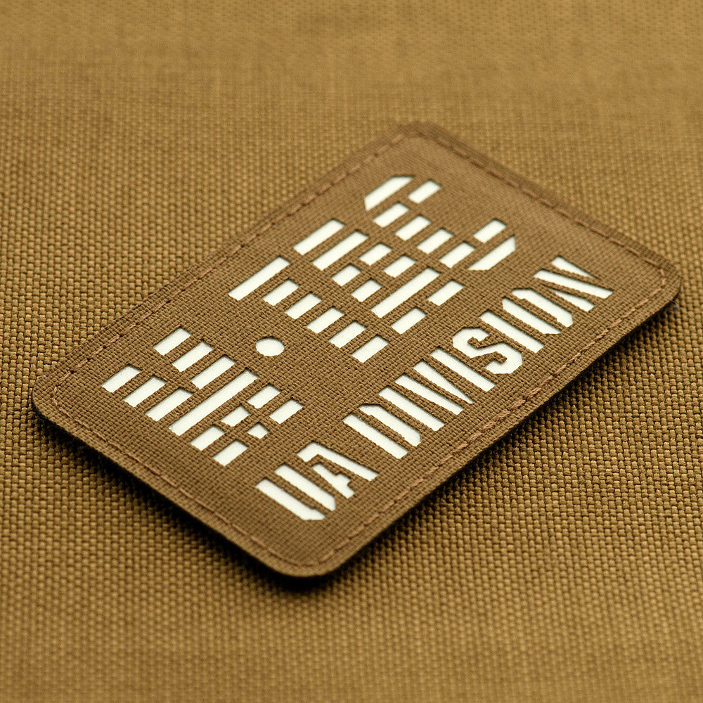 Patch UA Division Laser Cut GID M-Tac