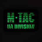 Patch UA Division Laser Cut GID M-Tac