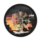 Patch Vegvisir Drakkar rotund M-Tac 80mm
