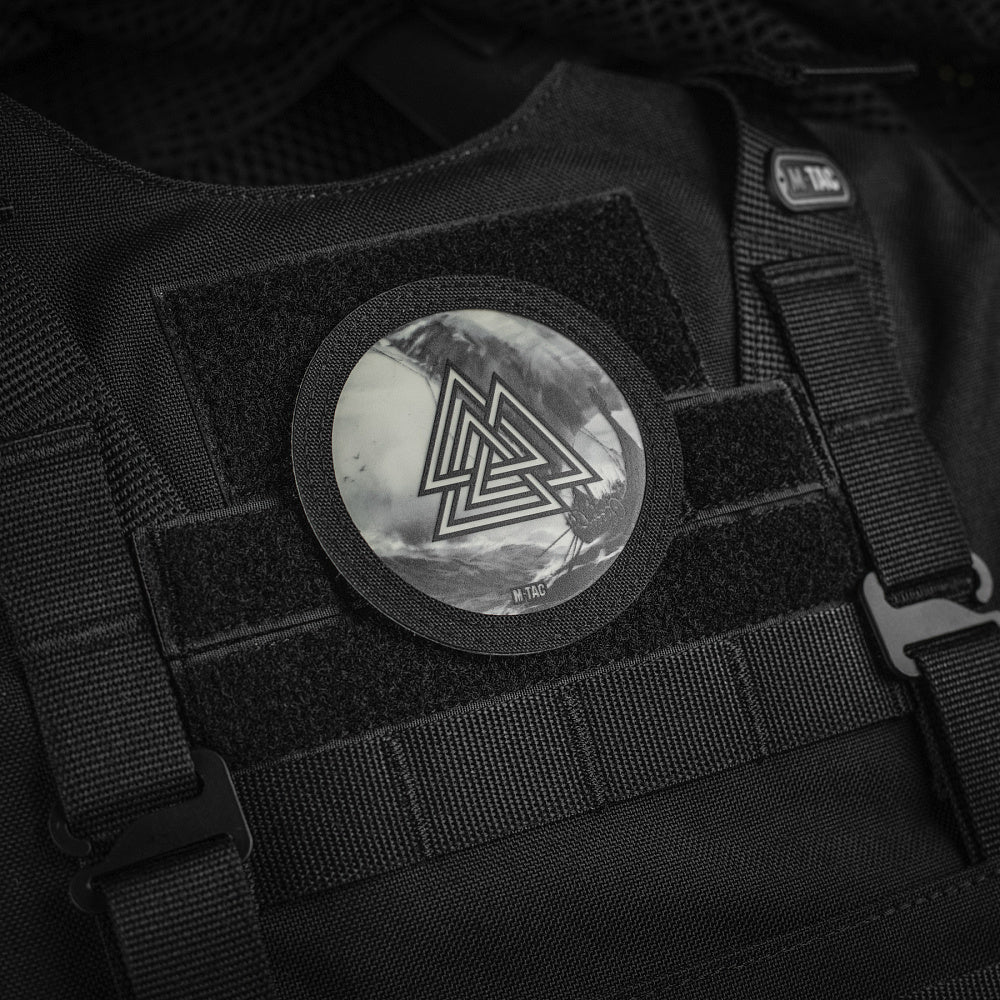 Patch Walknut/Drakkar rotund 80mm M-Tac