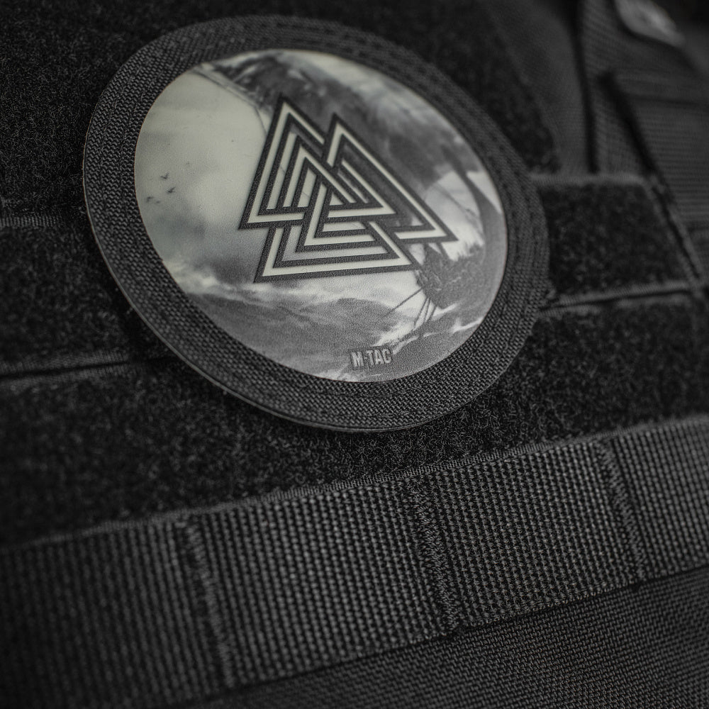 Patch Walknut/Drakkar rotund 80mm M-Tac