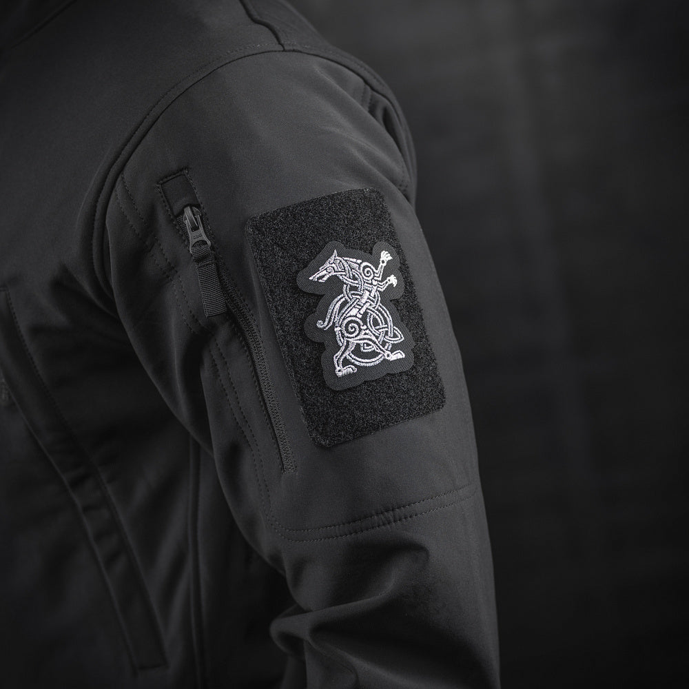 Patch brodat Wolf M-Tac din Cordura 500D