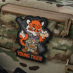 Patch Young Tiger PVC 3D cu velcro M-Tac