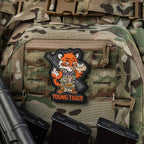 Patch Young Tiger PVC 3D cu velcro M-Tac