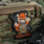 Patch Young Tiger PVC 3D cu velcro M-Tac