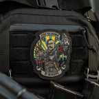 Patch brodat Zero Tolerance M-Tac cu velcro