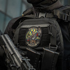 Patch brodat Zero Tolerance M-Tac cu velcro