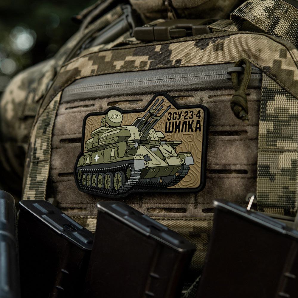 Patch tactic ZU-23-4 Shilka PVC 3D M-Tac