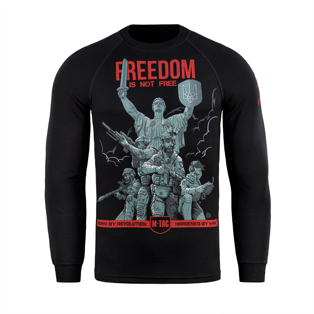 Bluza raglan Freedom M-Tac din bumbac cu elastan