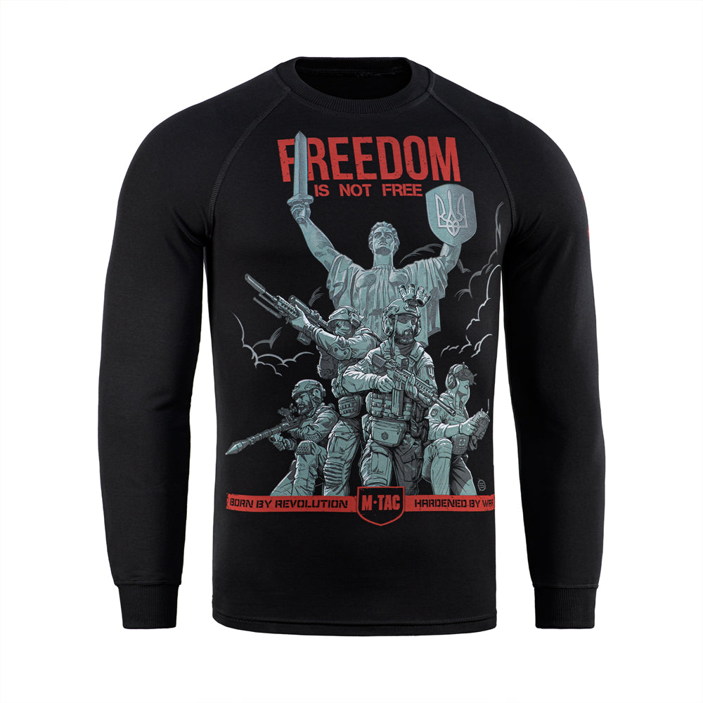 Bluza raglan Freedom M-Tac din bumbac cu elastan