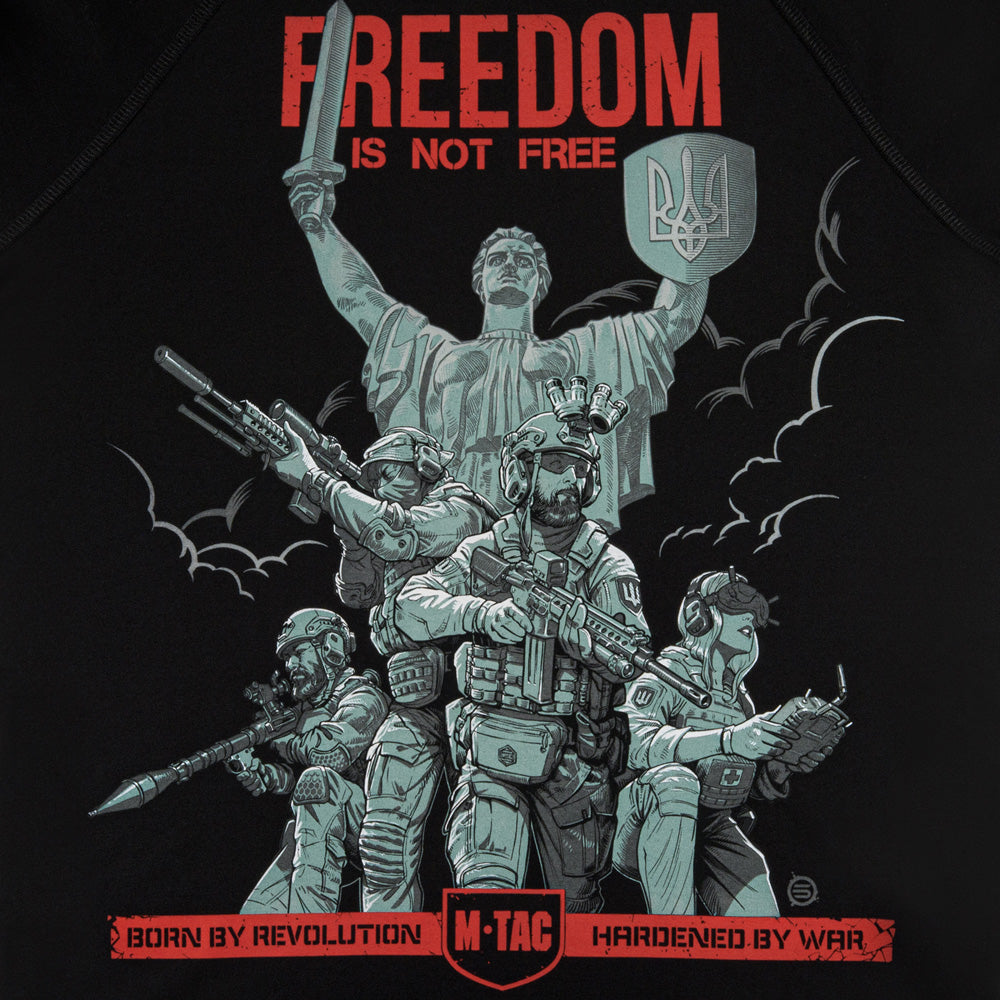 Bluza raglan Freedom M-Tac din bumbac cu elastan