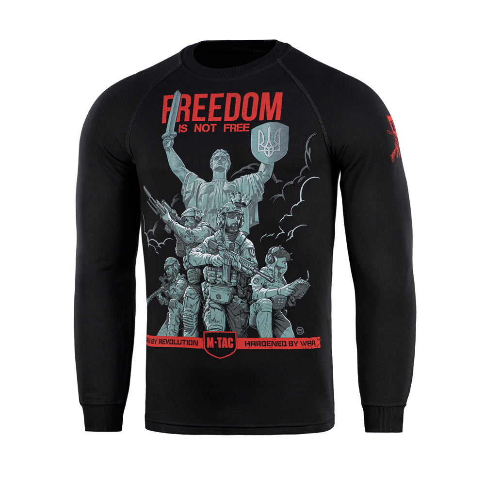 Bluza raglan Freedom M-Tac din bumbac cu elastan