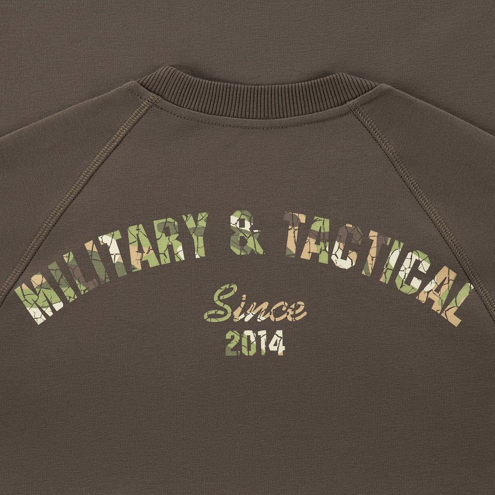 Bluza raglan Logo M-Tac cu imprimeu camuflaj