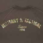 Bluza raglan Logo M-Tac cu imprimeu camuflaj