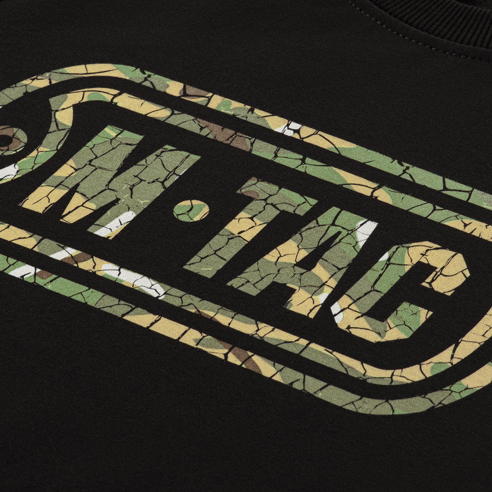 Bluza raglan Logo M-Tac cu imprimeu camuflaj