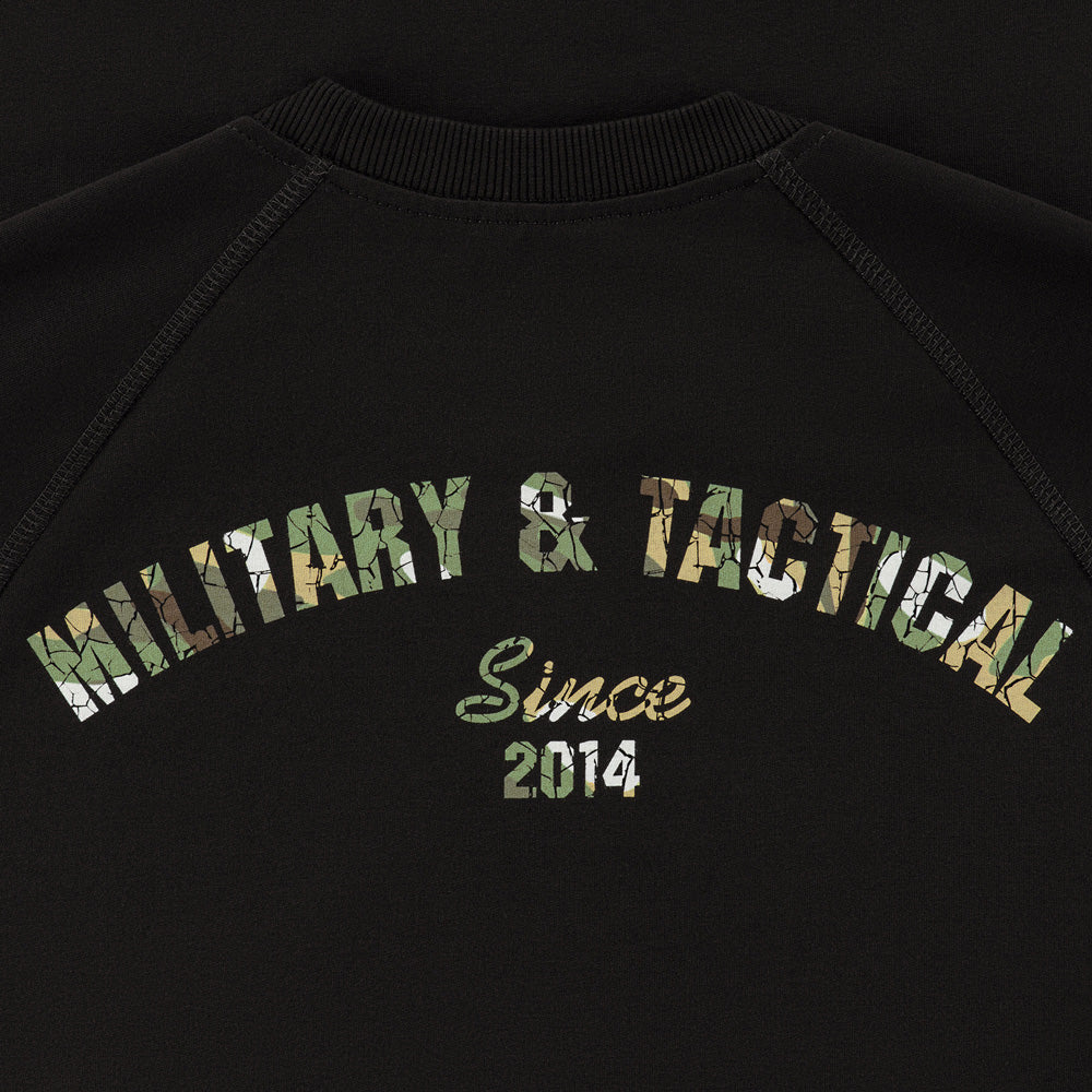 Bluza raglan Logo M-Tac cu imprimeu camuflaj