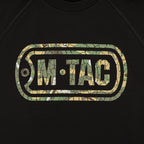 Bluza raglan Logo M-Tac cu imprimeu camuflaj