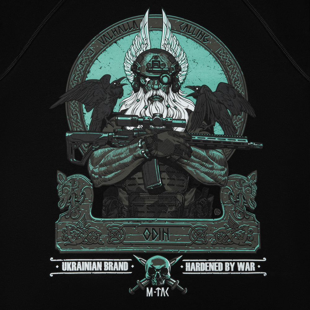 Bluza raglan Odin Mystery M-Tac cu imprimeu Valhalla Calling