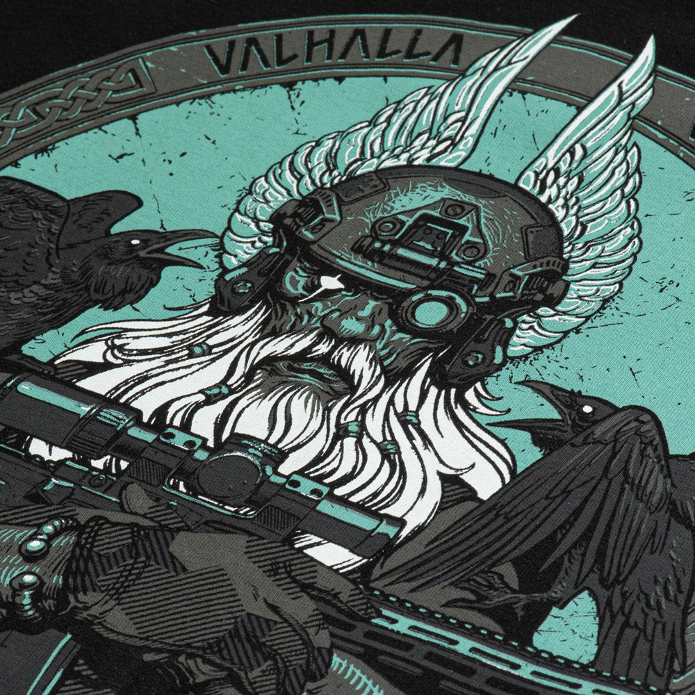 Bluza raglan Odin Mystery M-Tac cu imprimeu Valhalla Calling