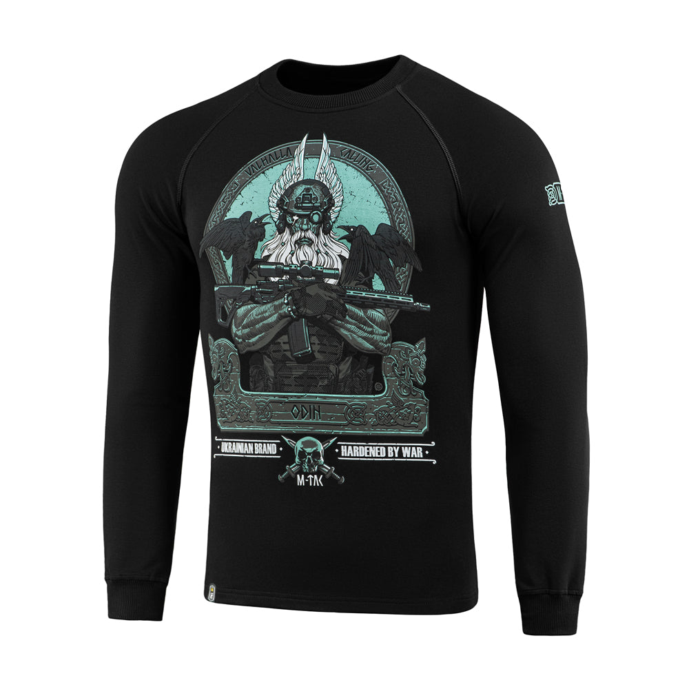 Bluza raglan Odin Mystery M-Tac cu imprimeu Valhalla Calling