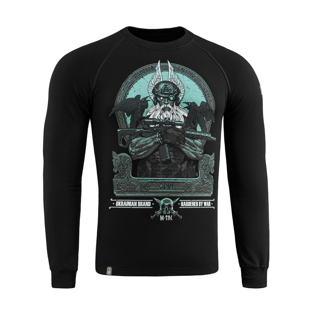Bluza raglan Odin Mystery M-Tac cu imprimeu Valhalla Calling