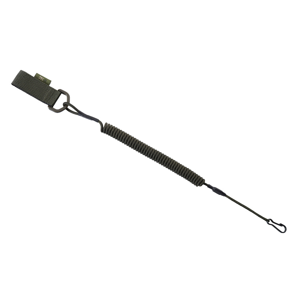 Cordon de siguranta spiralat cu D-ring M-Tac