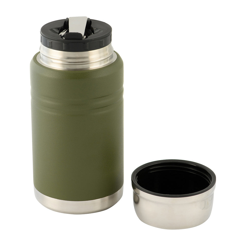 Termos M-Tac otel inoxidabil 750 ml cu lingura pliabila
