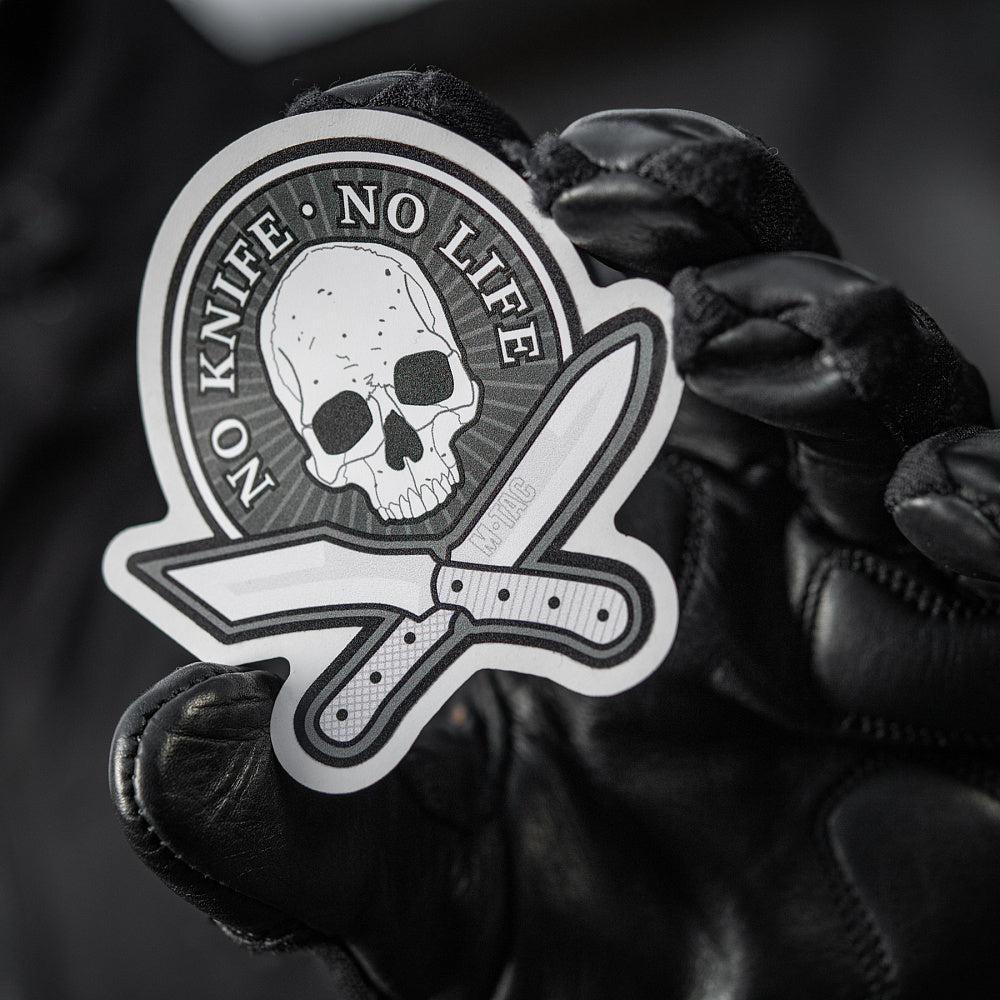 Sticker reflectorizant No Knife-No Life M-Tac