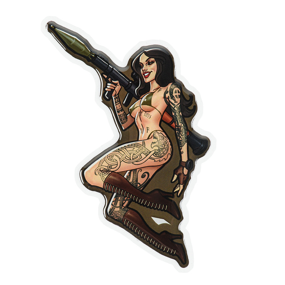 Sticker Tactical Girl #9 RPG Skandinavik M-Tac