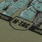 Tricou Freedom cu imprimeu tematic M-Tac