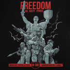Tricou Freedom cu imprimeu tematic M-Tac