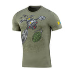 Tricou M-Tac Quadcopter cu imprimeu drona