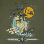 Tricou Surf Club M-Tac cu imprimeu tematic