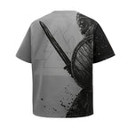Tricou Warrior M-Tac din bumbac cu imprimeu Oversize