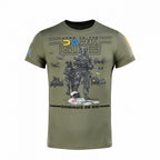 Tricou UA Side M-Tac din bumbac cu imprimeu