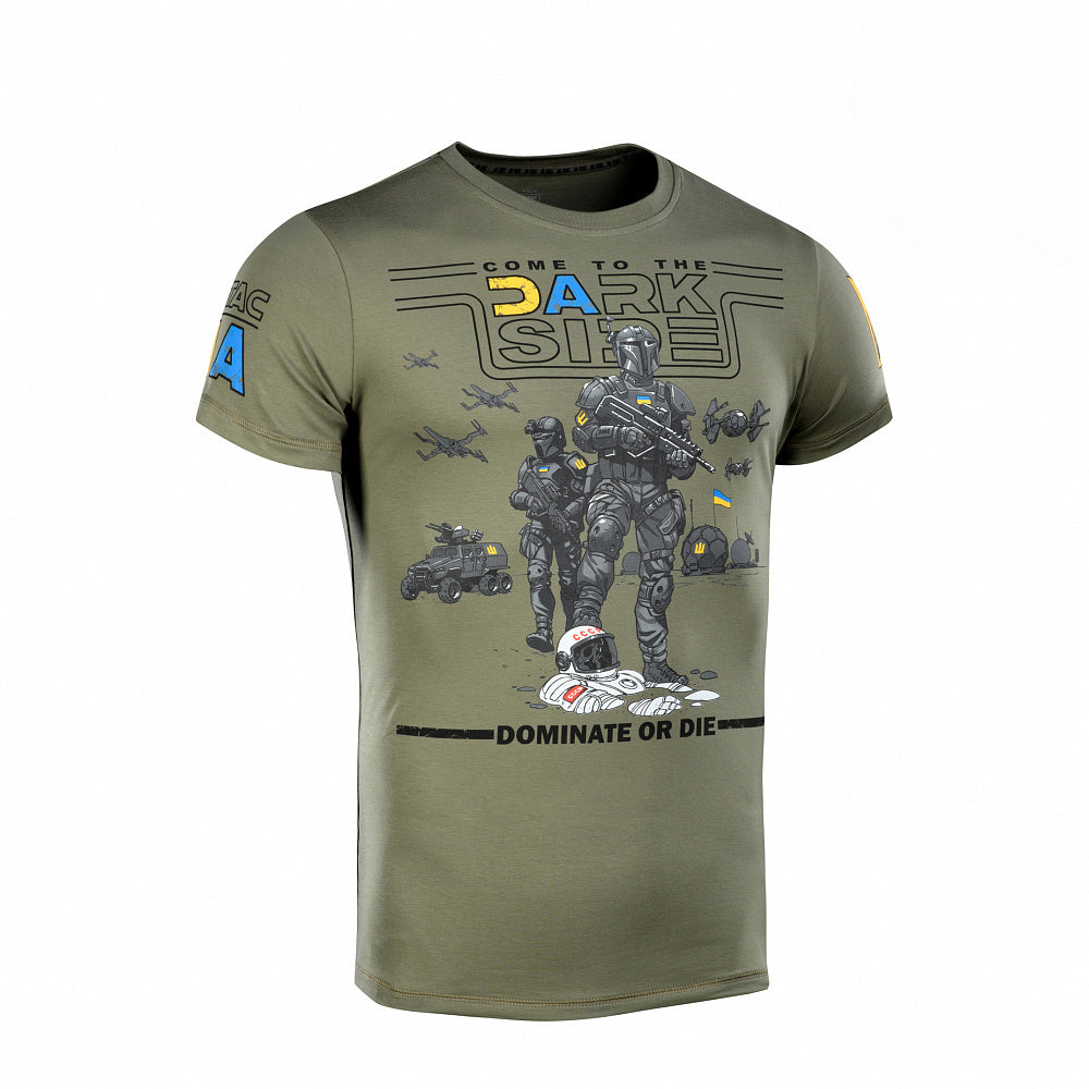 Tricou UA Side M-Tac din bumbac cu imprimeu