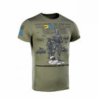 Tricou UA Side M-Tac din bumbac cu imprimeu