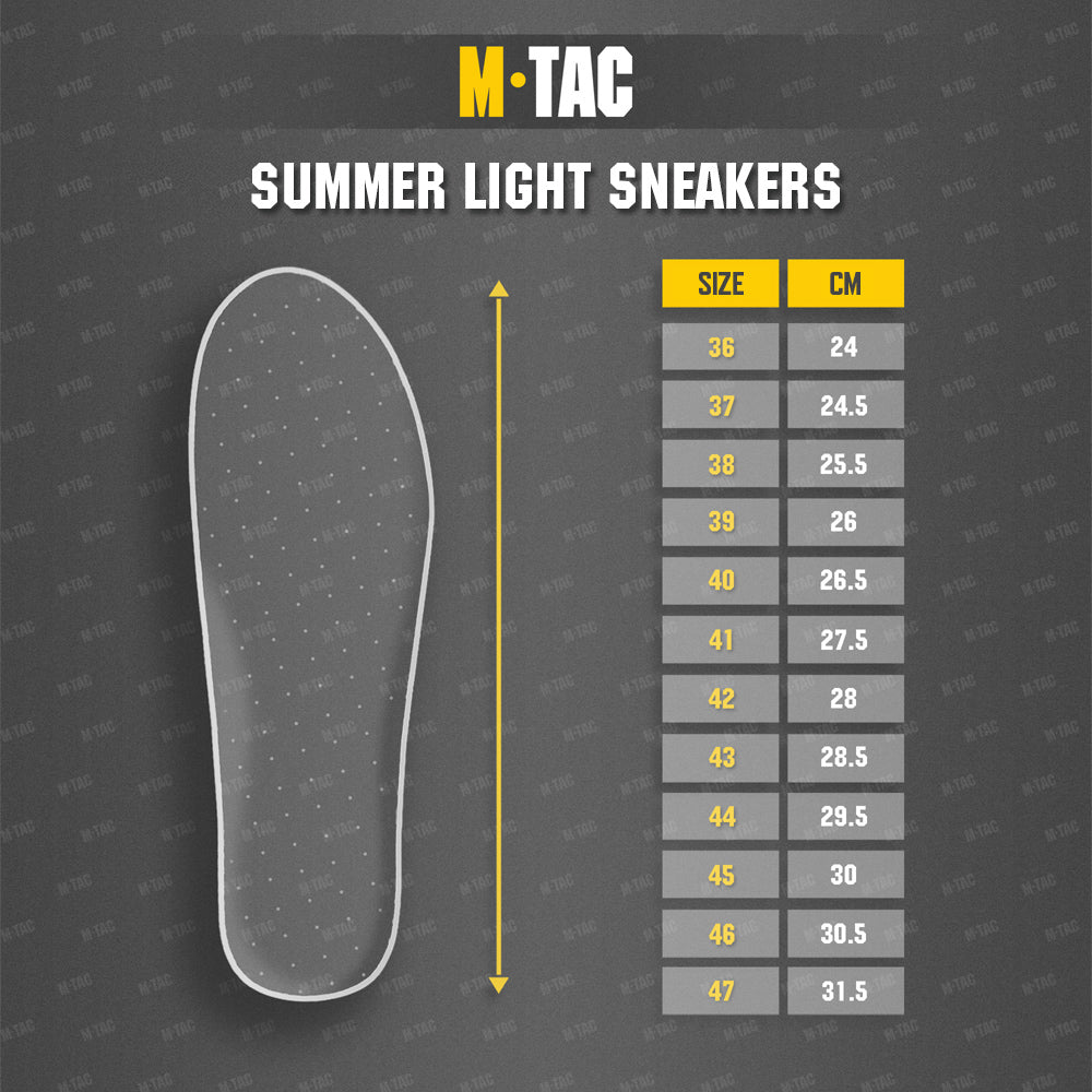Sneakers tactici Summer Light M-Tac pentru sezonul cald